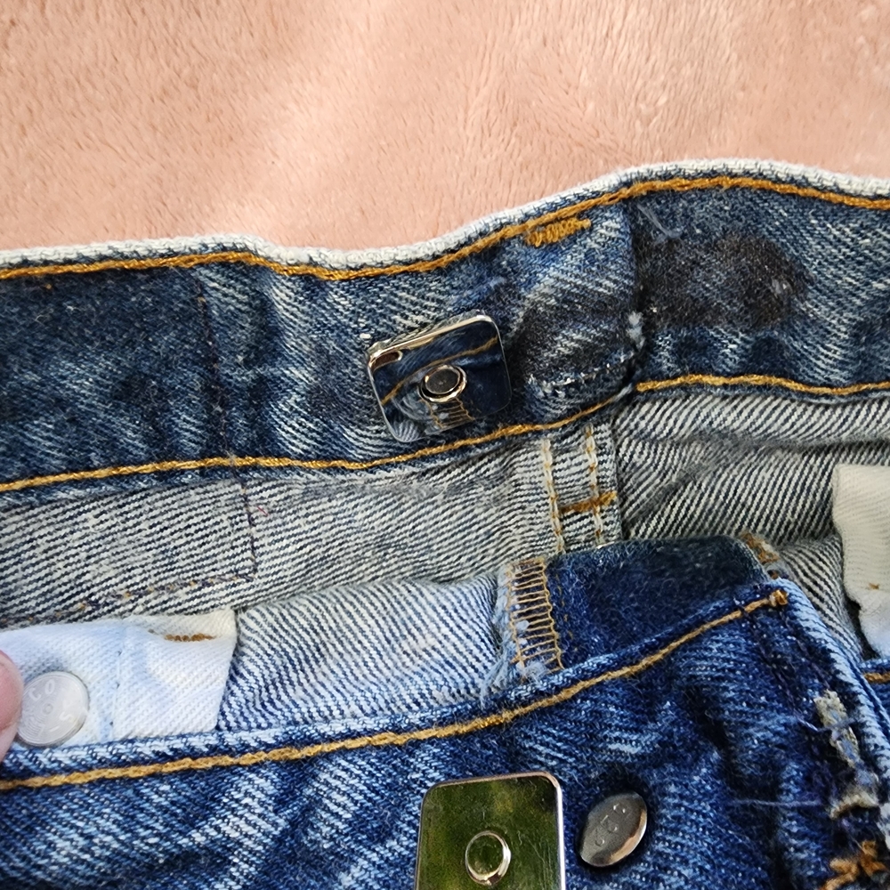Upcycled Denim Crossbody Bag Vintage Style Boho - Picture 4 of 9